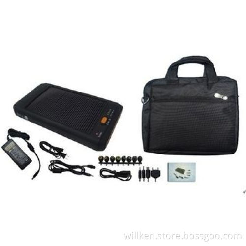Solar Power Bank for Laptop, Tablets, with High Capacity of 12,000mAh and 15 Tips for Any Brand